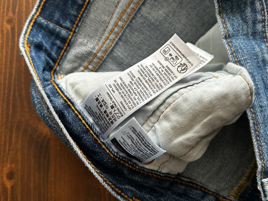 Levis 501 데님 팬츠 W34 L32 상품이미지5