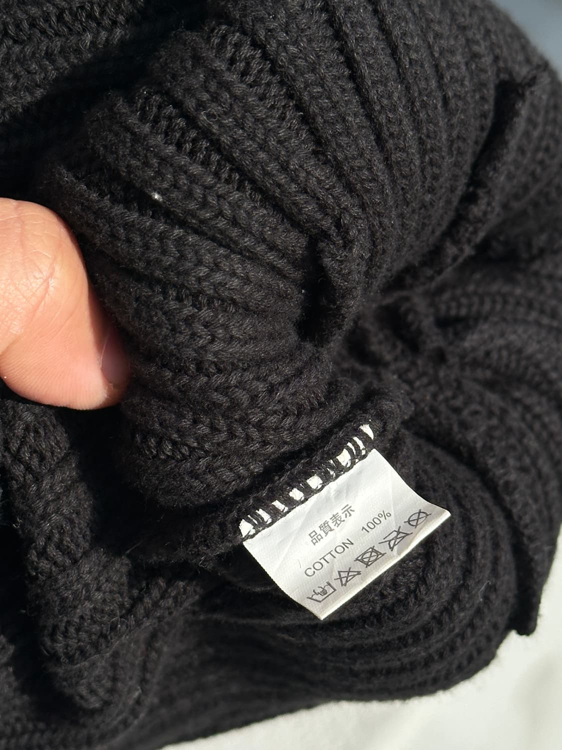 [F] 벤 데이비스 로고 블랙 비니 모자 상품이미지6