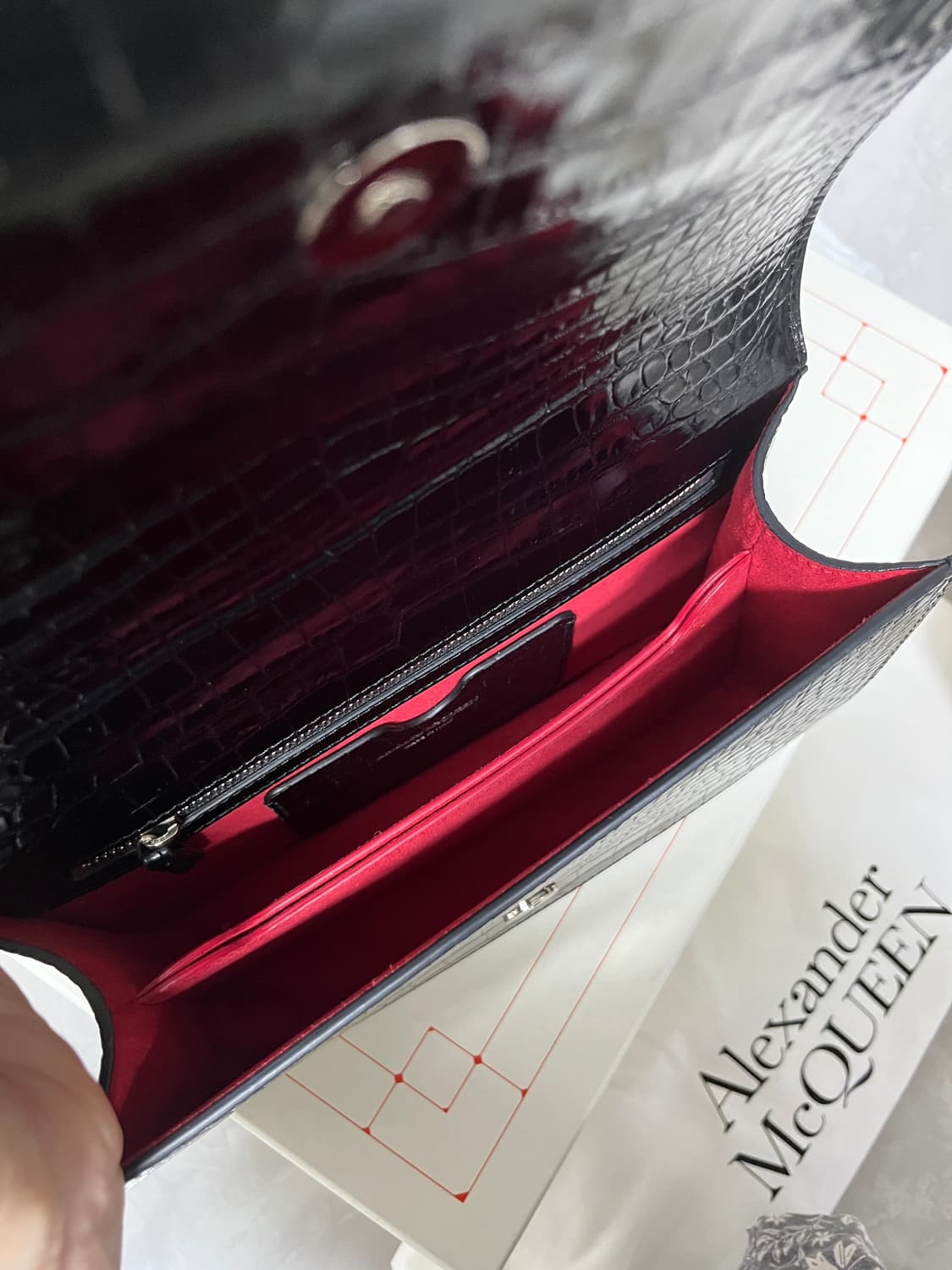 알렉산더맥퀸 쥬얼사첼백 미디움새상품급 상품이미지7