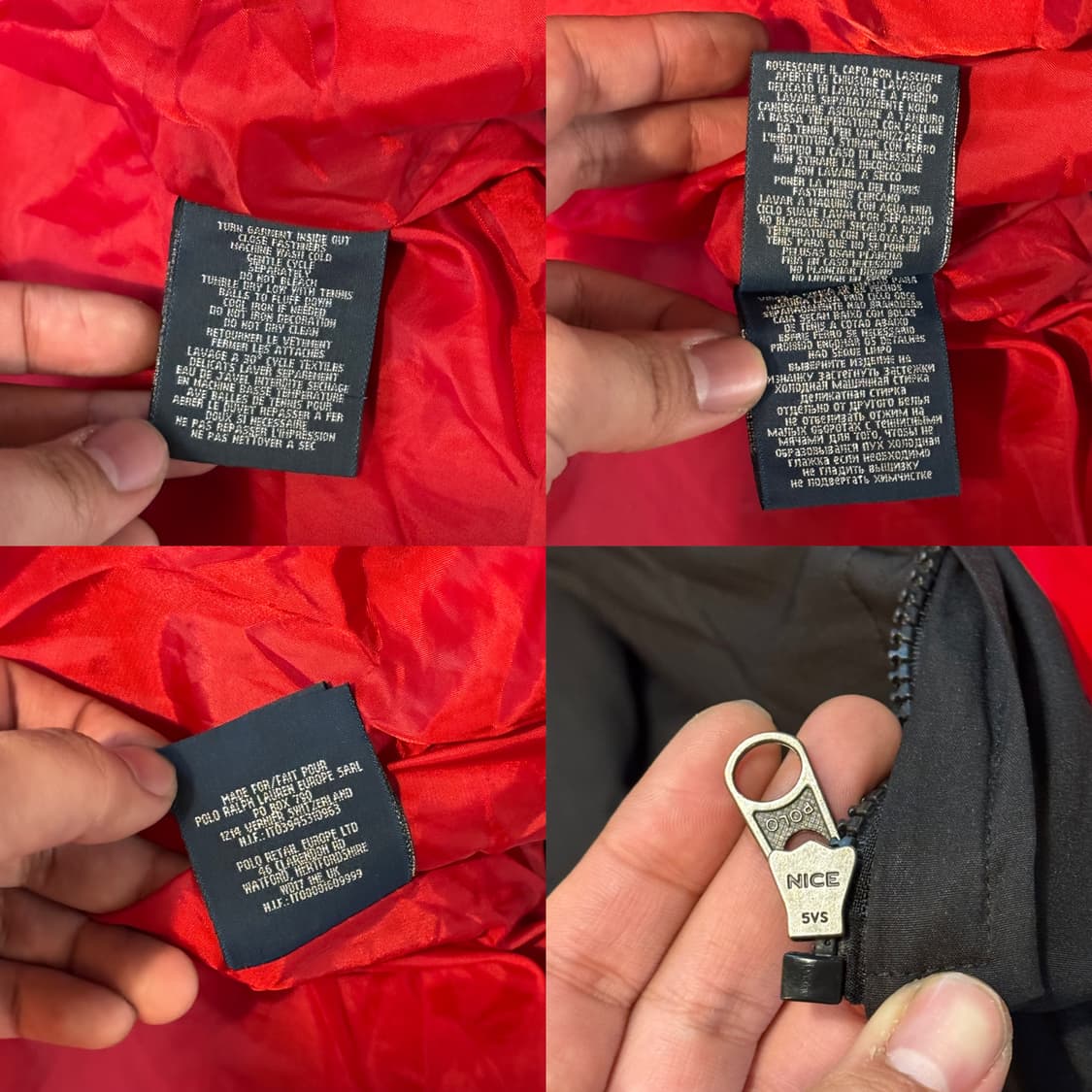 폴로 빅포니 패딩 후디 블랙 (XL) 상품이미지9