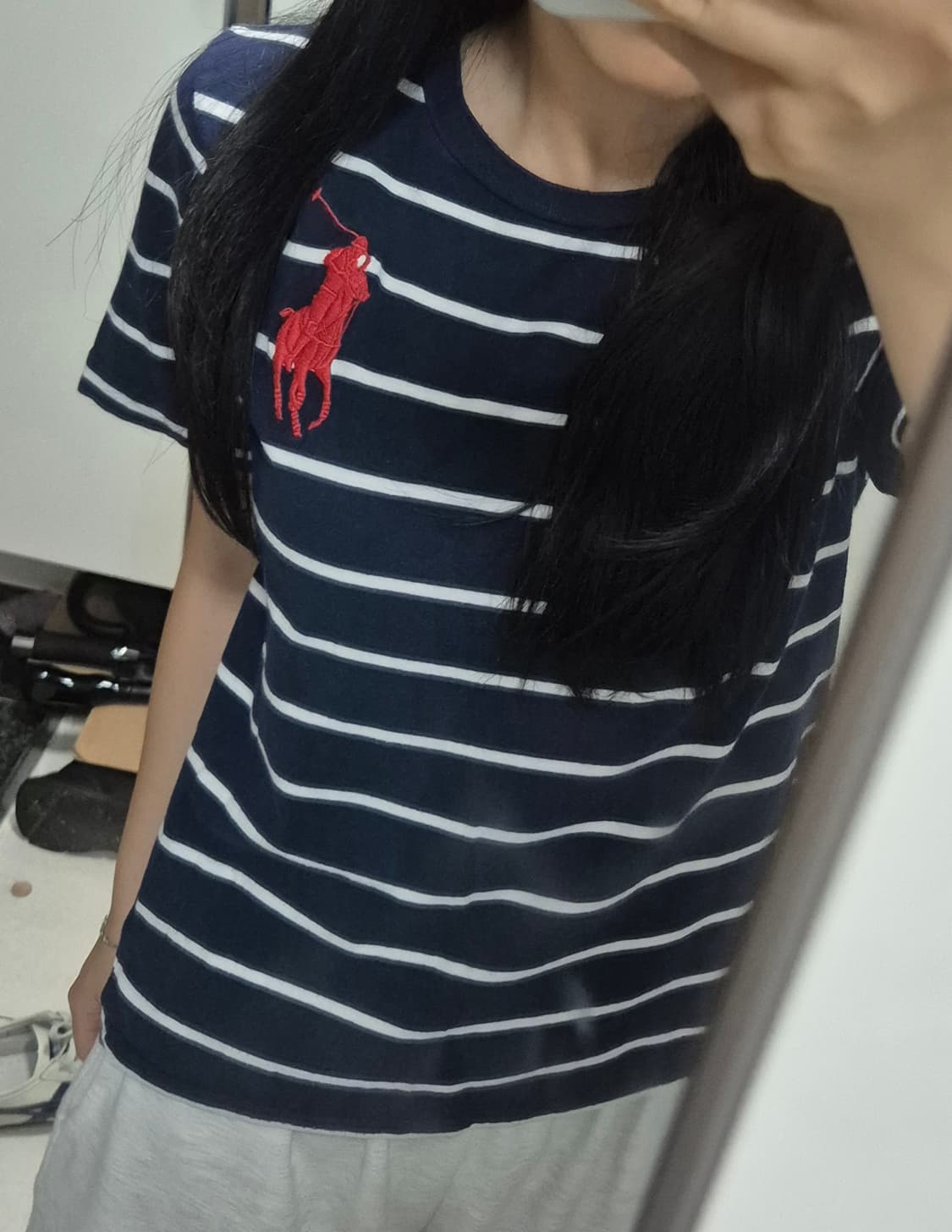 폴로 빅포니 스트라이프 반팔티 상품이미지3