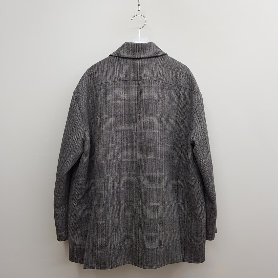 한섬 시스템 2021 체크 테일러드 자켓 88-98-165사이즈 상품이미지5