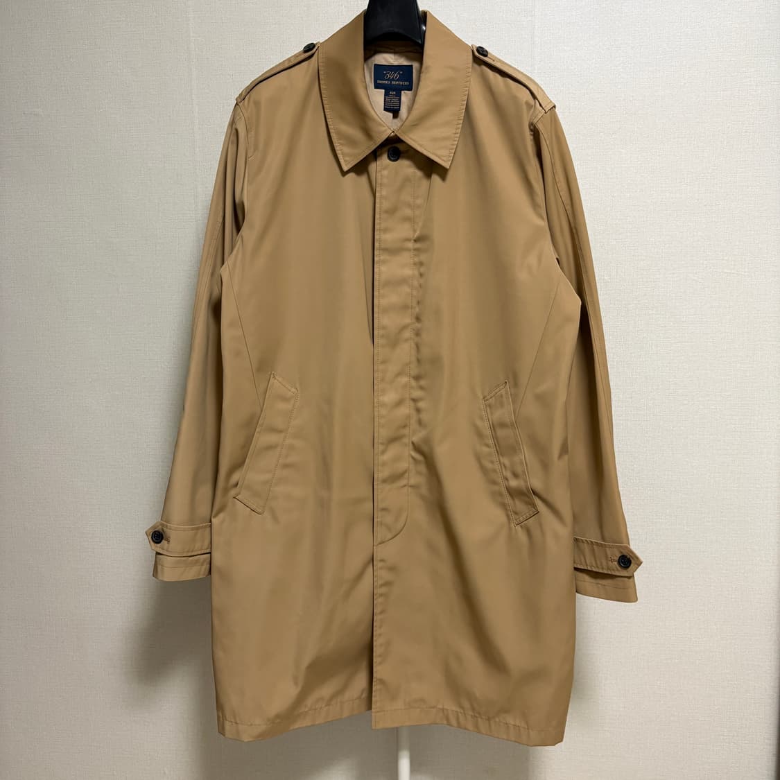 (민트급) 브룩스브라더스 346 싱글 맥코트 / 베이지, 42R 상품이미지1