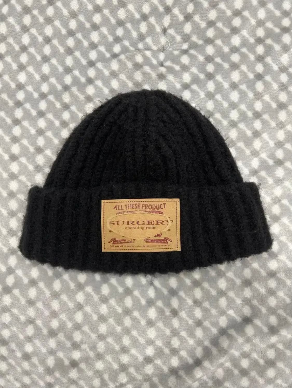 써저리 거즈탭 비니[os] 상품이미지2