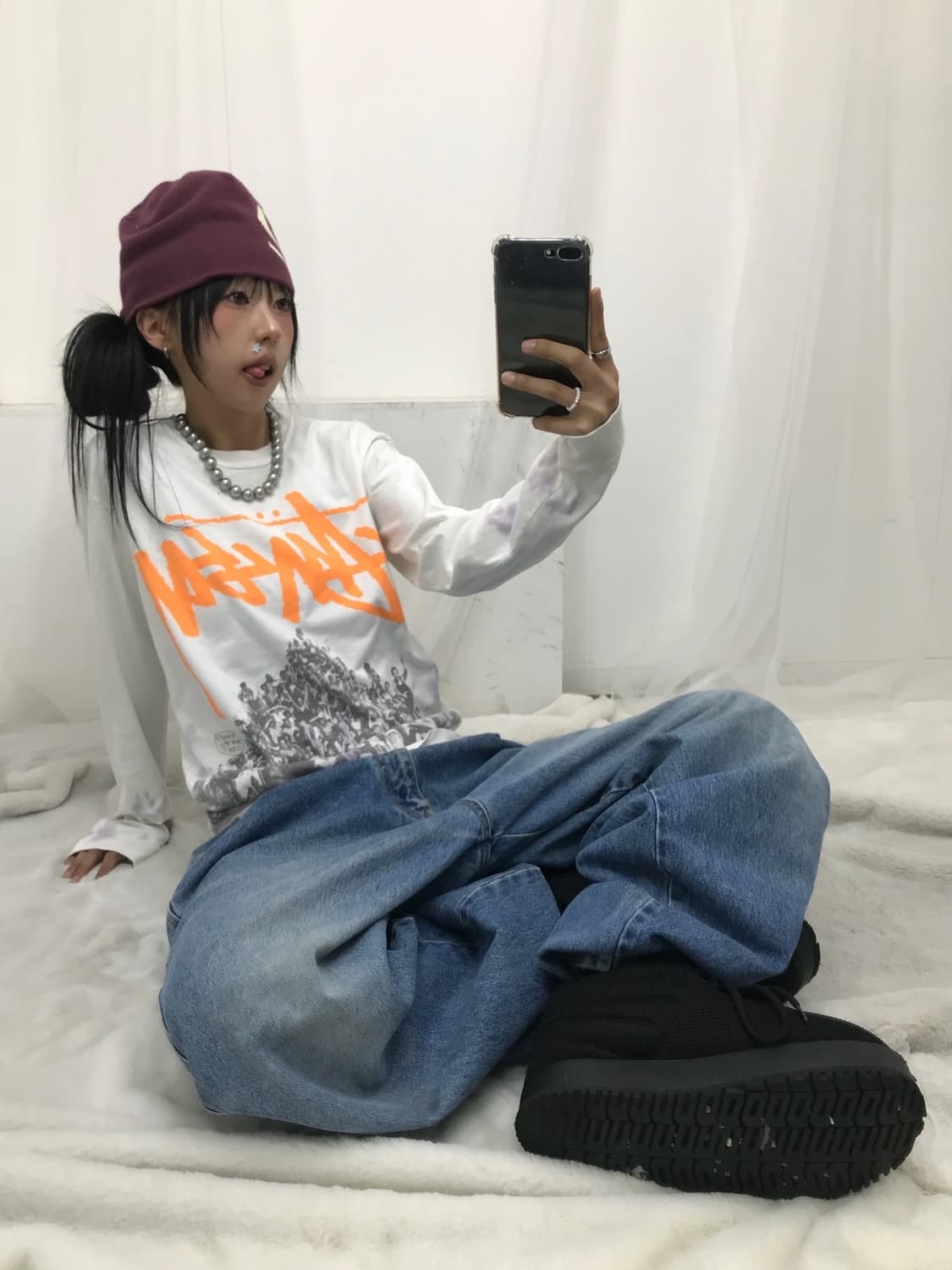 < Stussy Beach Mob L/S > 상품이미지7