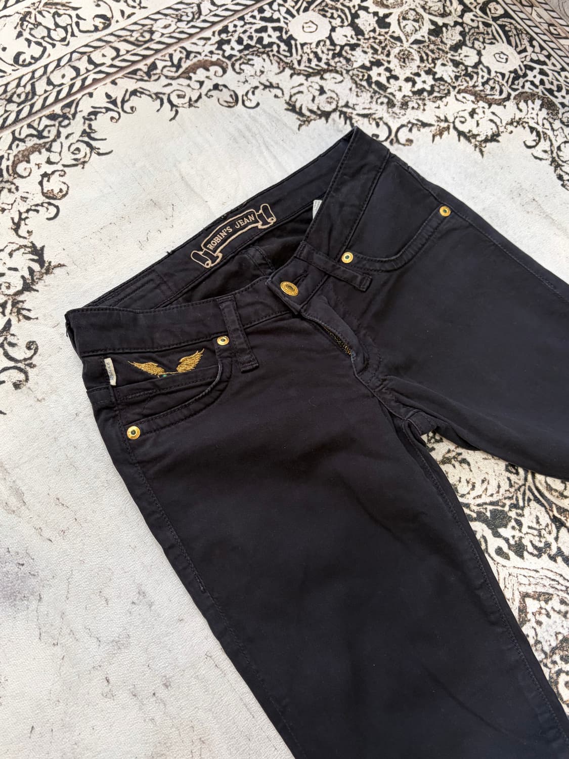 ROBIN'S JEAN Y2K wing low-rise pants 상품이미지4