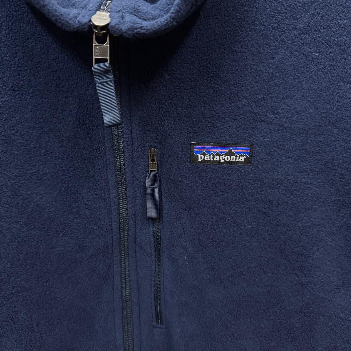파타고니아 신칠라 베터 스웨터 하프 집업 전면 집업 포켓 포인트 네이비 상품이미지5