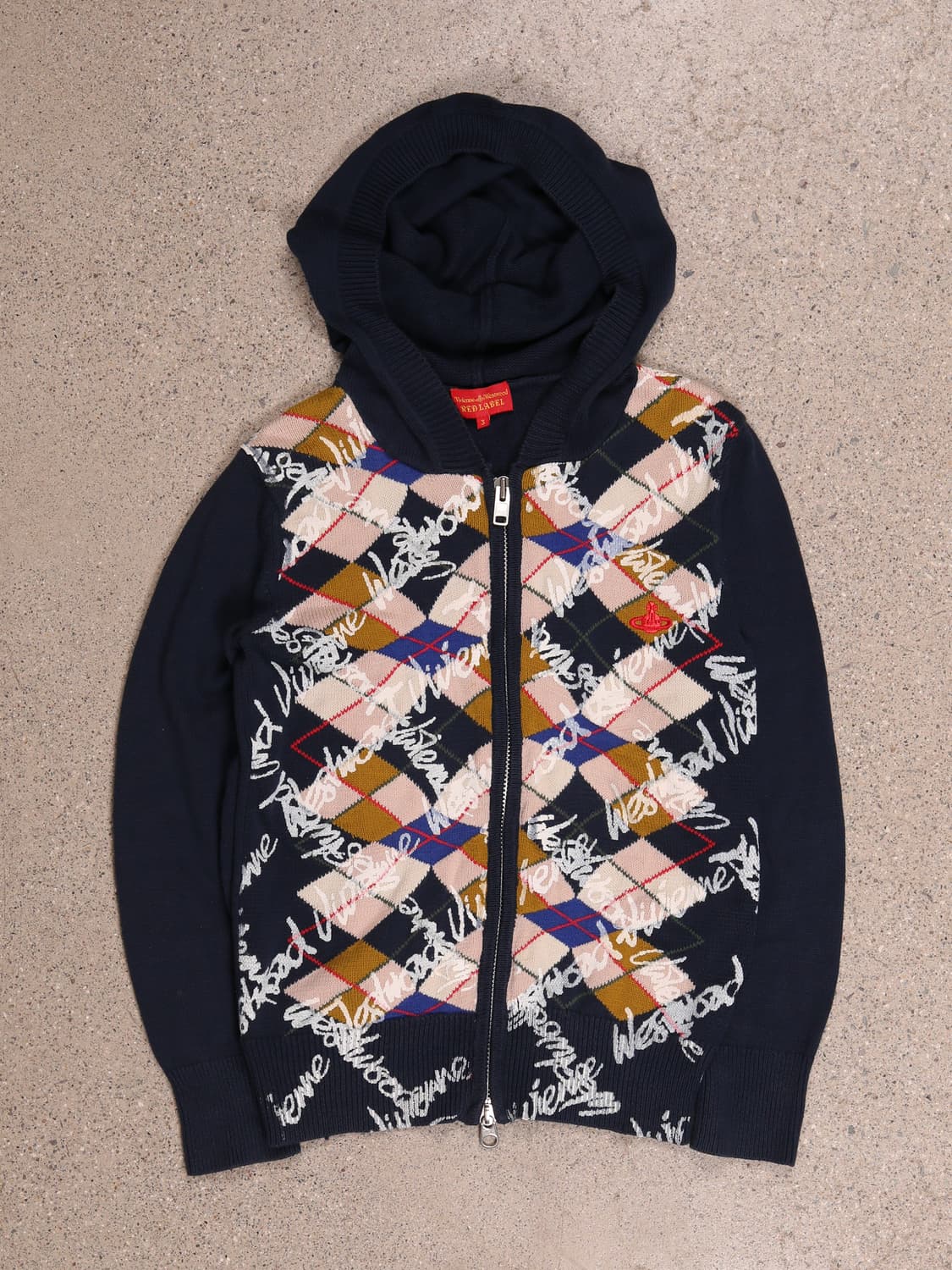Vivienne Westwood Red label knit zip up 상품이미지2