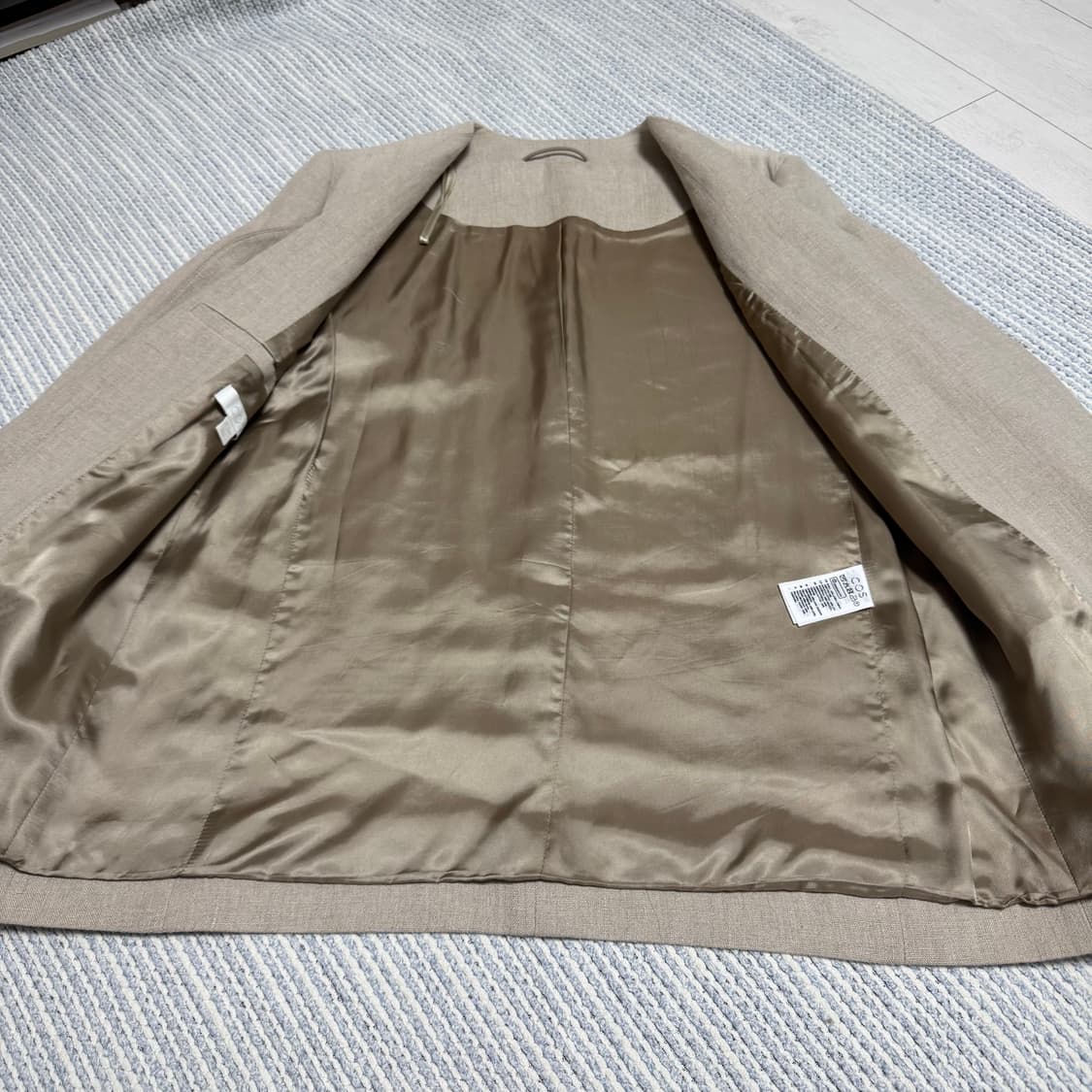 COS 리넨 자켓 원피스 셋업 (여성용) 상품이미지4