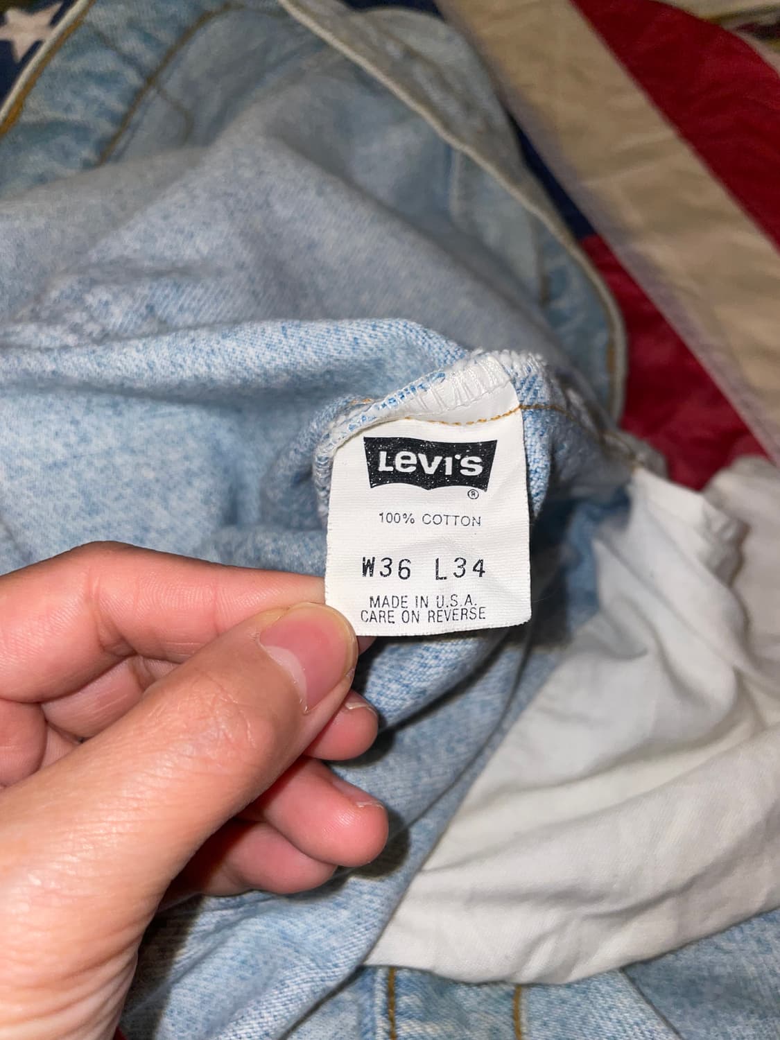 1990’s Vintage Levi’s 505 Denim 상품이미지3