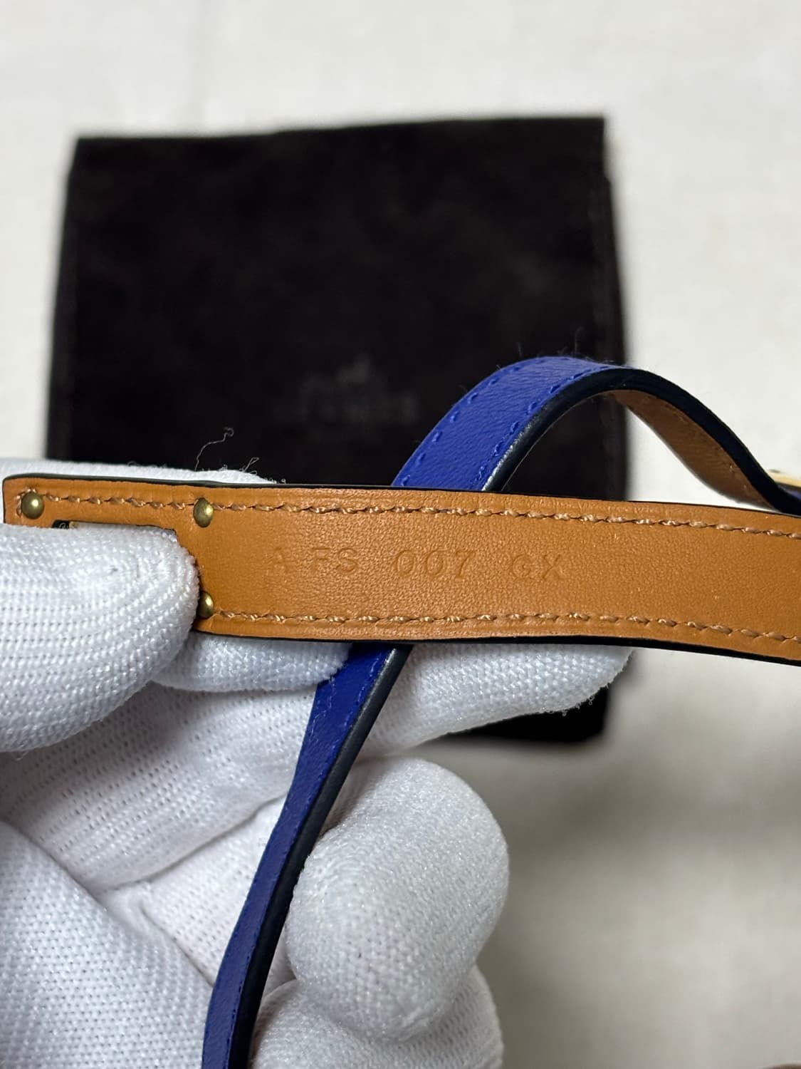 [T3] 에르메스 켈리 더블투어 금장 팔찌  상품이미지5