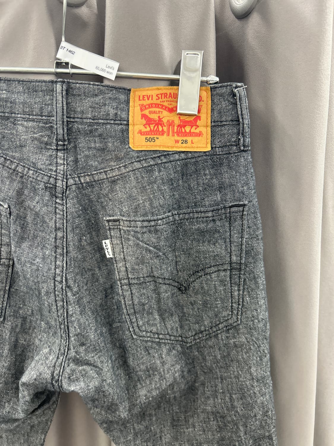 리바이스505 카프리 팬츠 상품이미지5