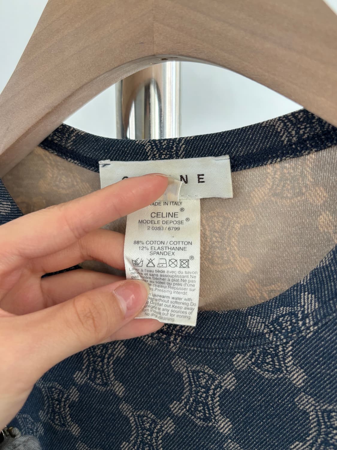 Celine 셀린느 트리오페 반팔 티 상품이미지7