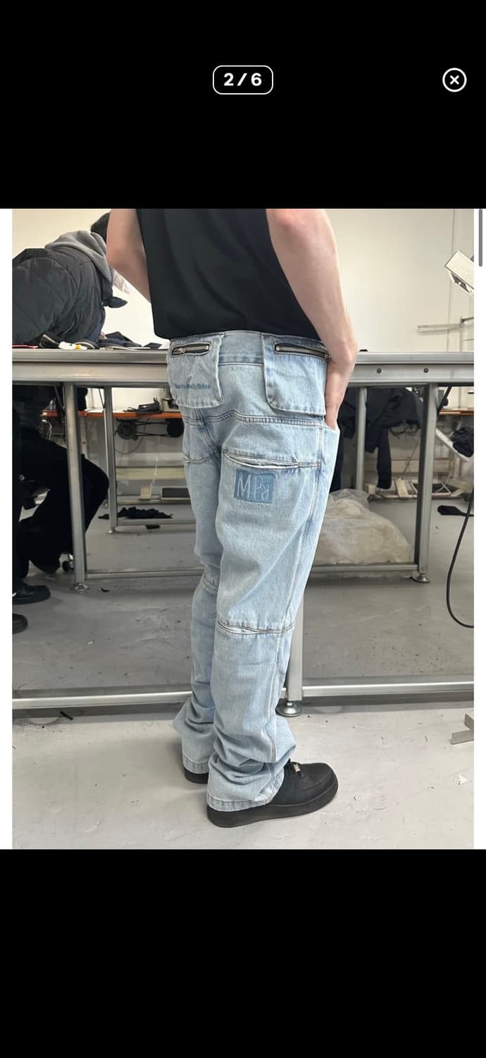 MPa BAG PANTS (STEEL BLUE) 상품이미지1