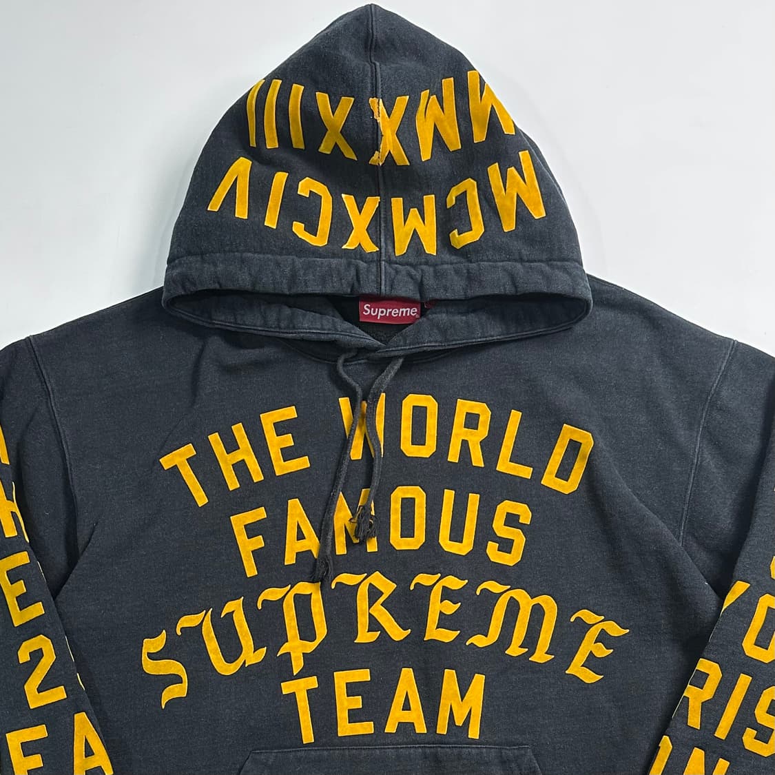 슈프림 팀 플록 후드티   상품이미지2