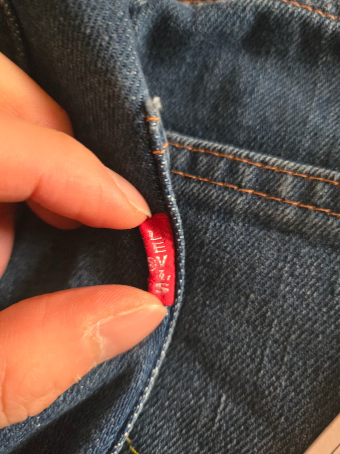 리바이스 LVC 701 셀비지 데님 팬츠 상품이미지4