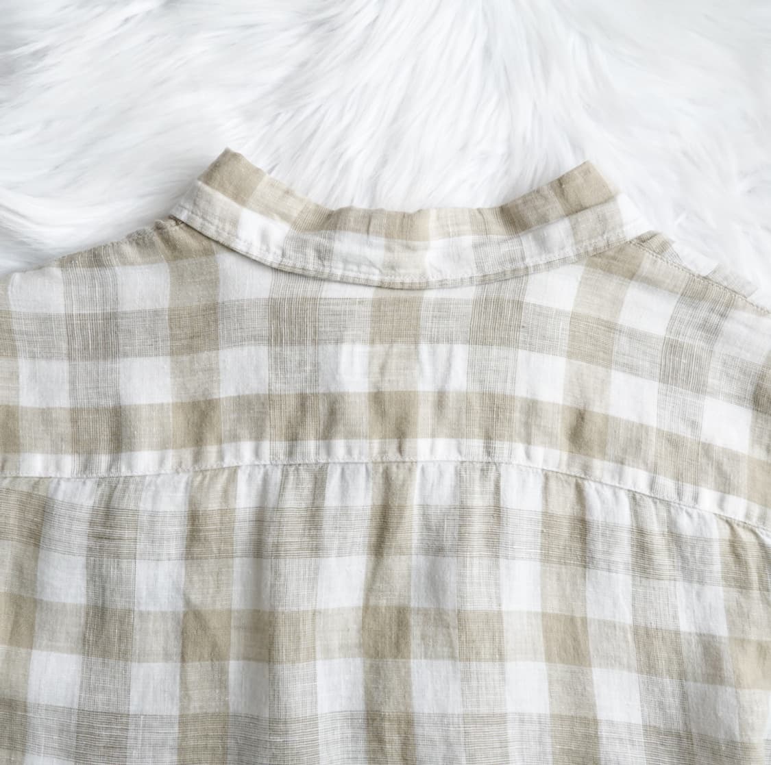 라코스테 체크 린넨 셔츠 (슬림핏) 1928 상품이미지6