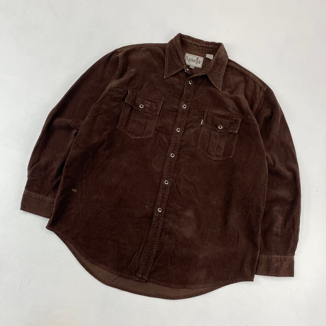 리바이스 실버 탭 브라운 웨스턴 코듀로이 셔츠 (105) 상품이미지1