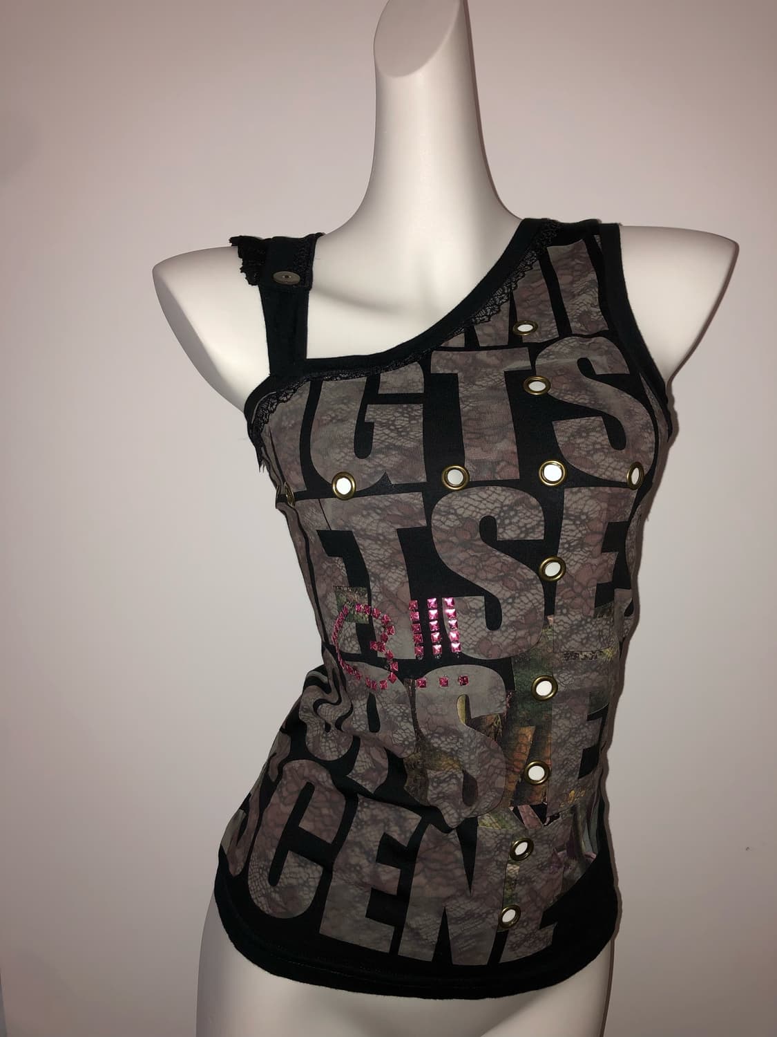 ♡!!! lace eyelet sleeveless 상품이미지2