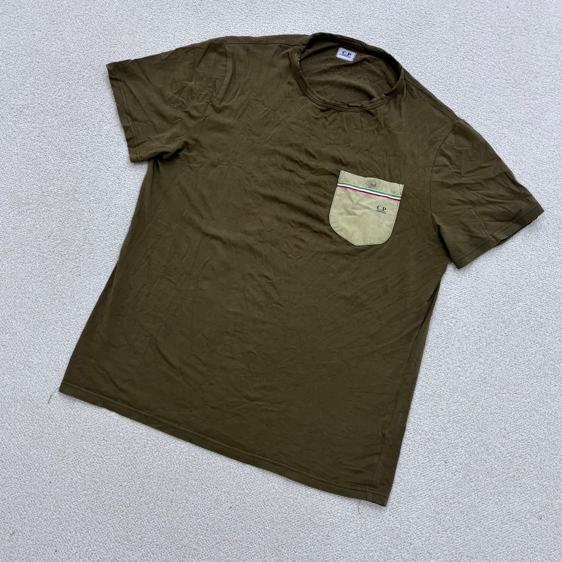 실측확인 고급빈티지 와펜 반팔 티셔츠 0408E2 상품이미지1