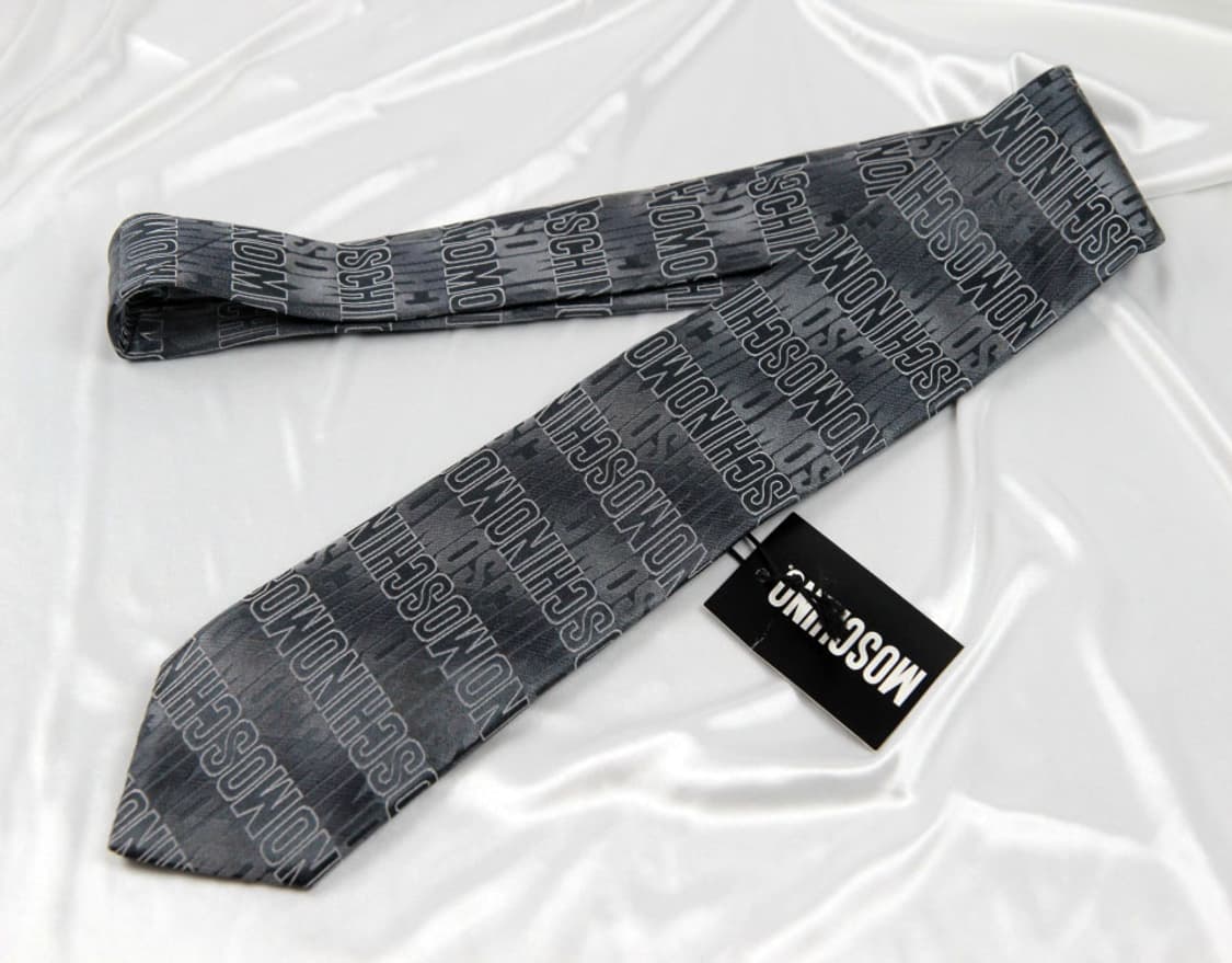 모스키노 8.3cm 미사용 남자 명품 넥타이 상품이미지2
