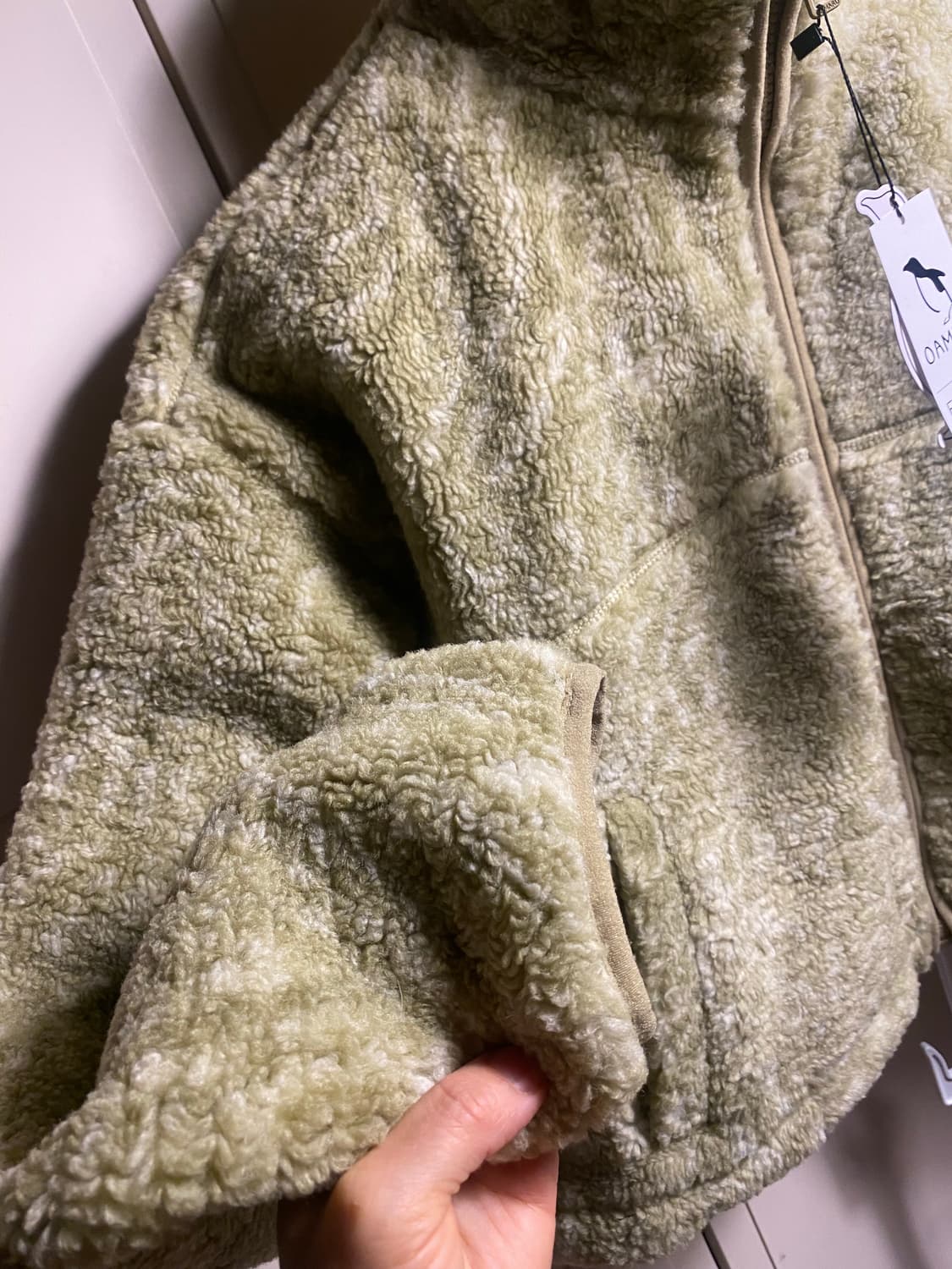 오아마루 플리스 집업F 상품이미지3