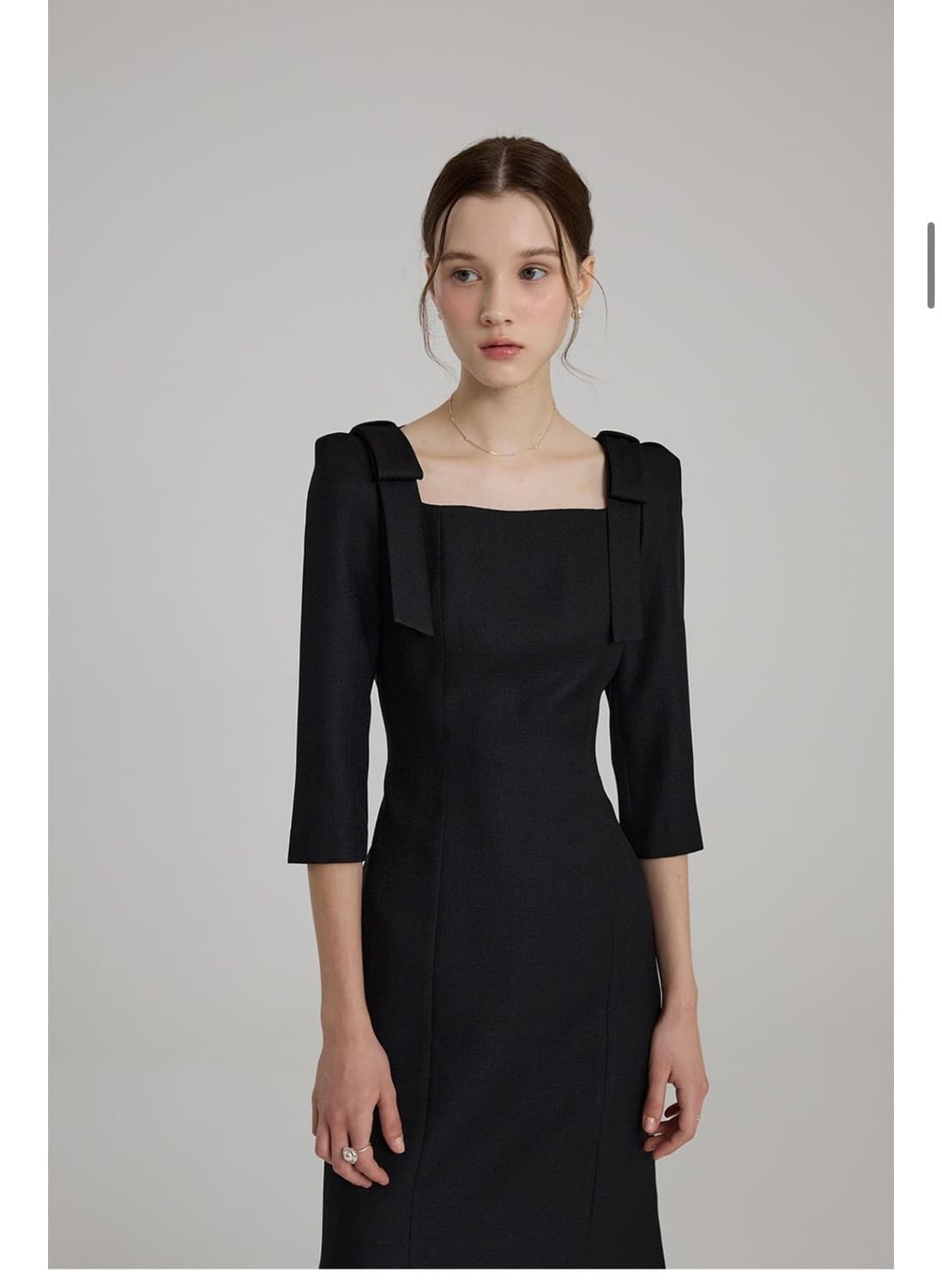 플로움 cup cake three-quater sleeve 원피스 상품이미지2