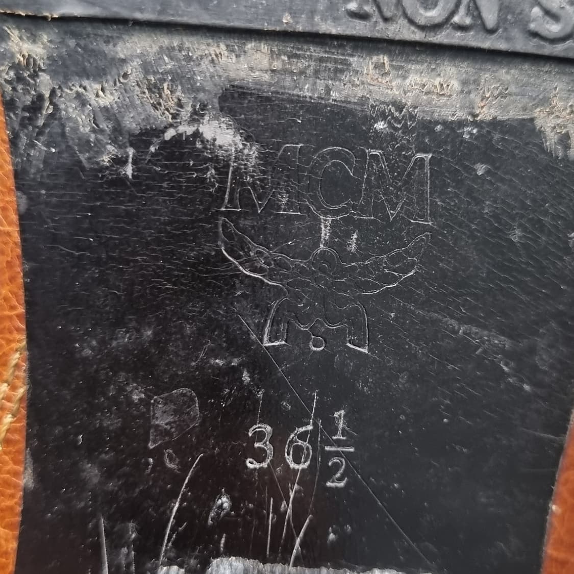 mcm여성구두 36.5 235 굽4 상품이미지6