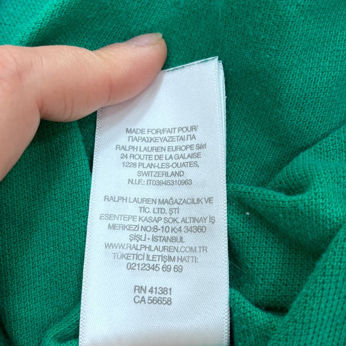XL 폴로랄프로렌 반팔 카라 티셔츠 0316E 상품이미지4