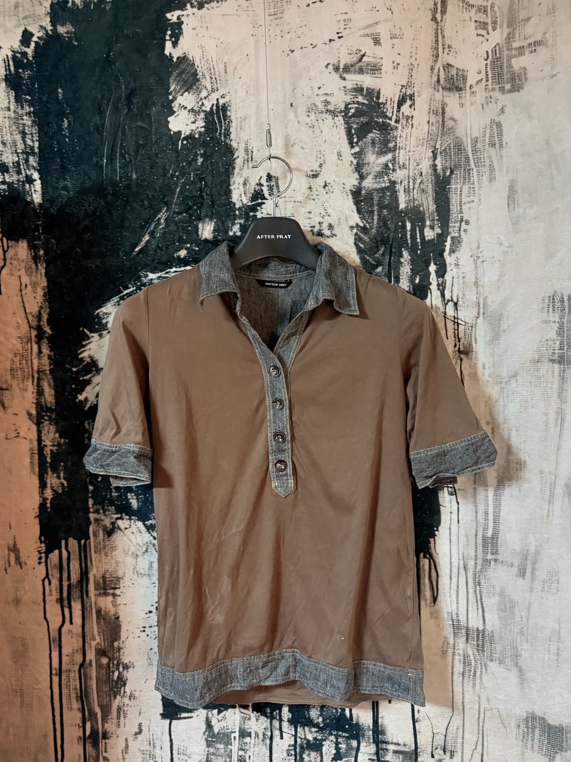 MAYSON GREY half t-shirt 상품이미지1
