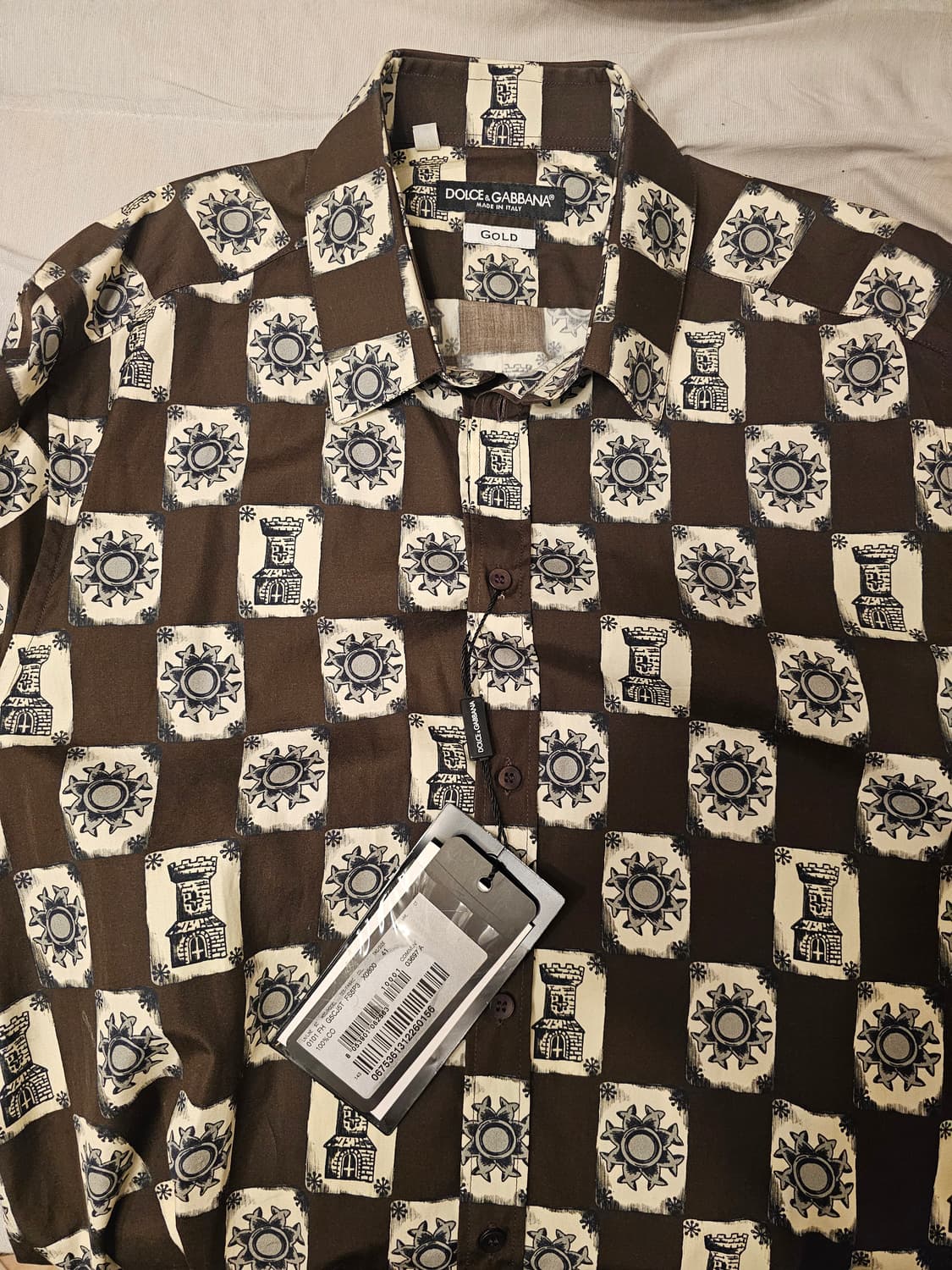 돌체엔가바나 프린팅 셔츠 새상품 상품이미지1