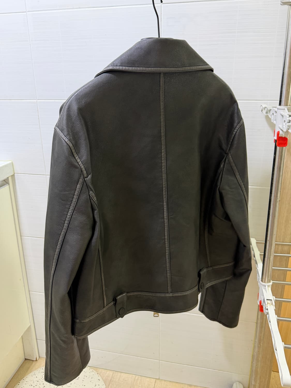 브이투 레더자켓 상품이미지4