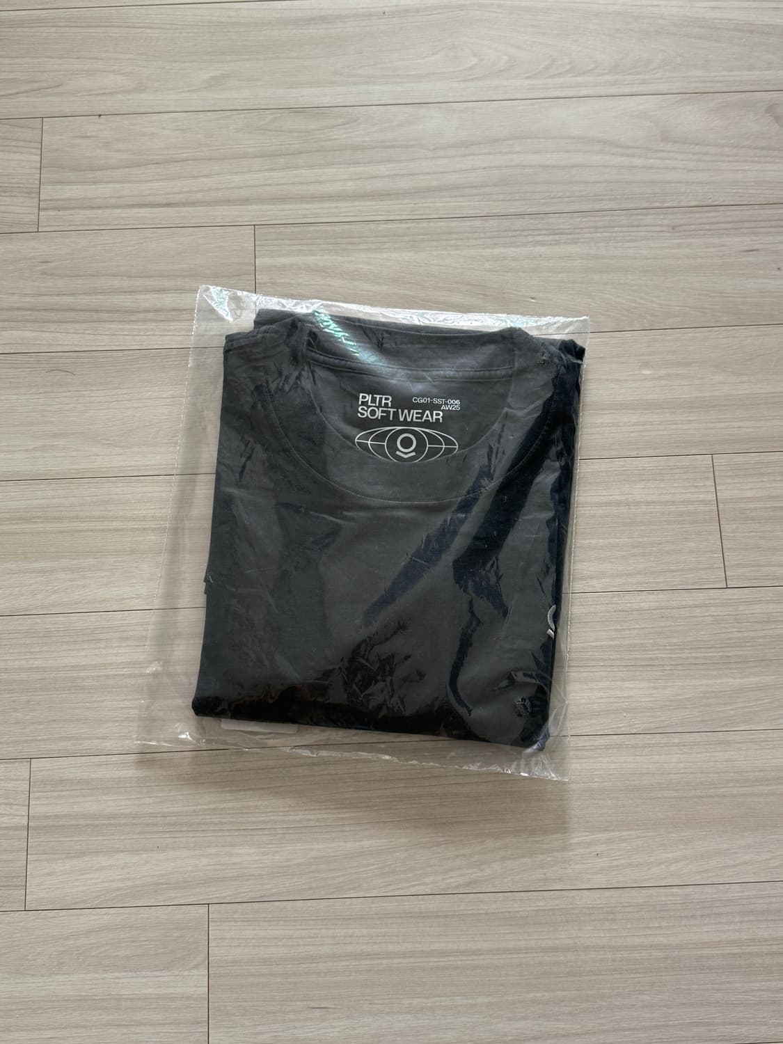 [L] 팔란티어 워시드 가먼트다잉 반팔 티셔츠 상품이미지4