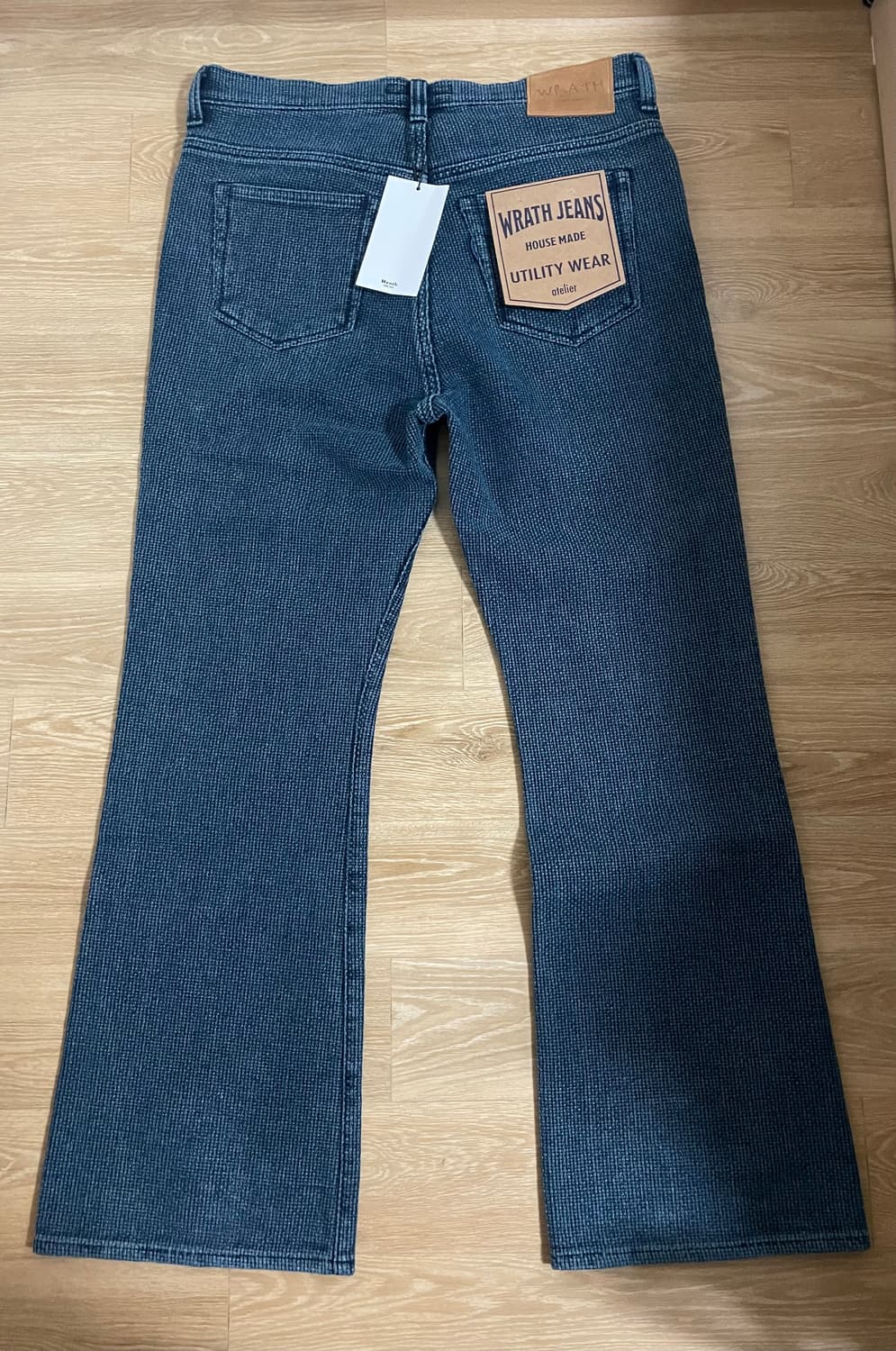 [새상품 32] 뤠쓰 느린양반 사시코 부츠컷 워시드 상품이미지4