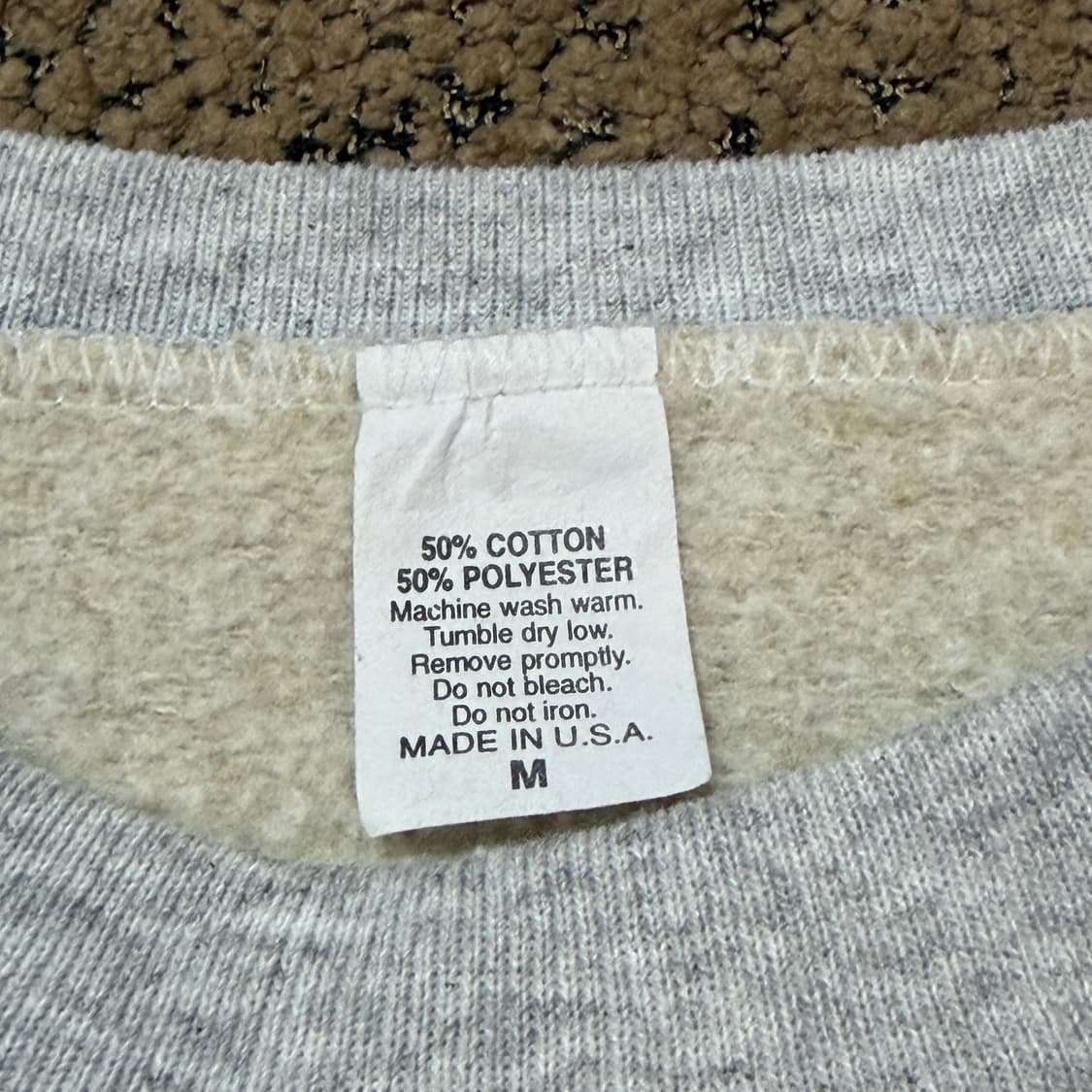 Made in usa Washinton DC 스웻셔츠 (M) 상품이미지5