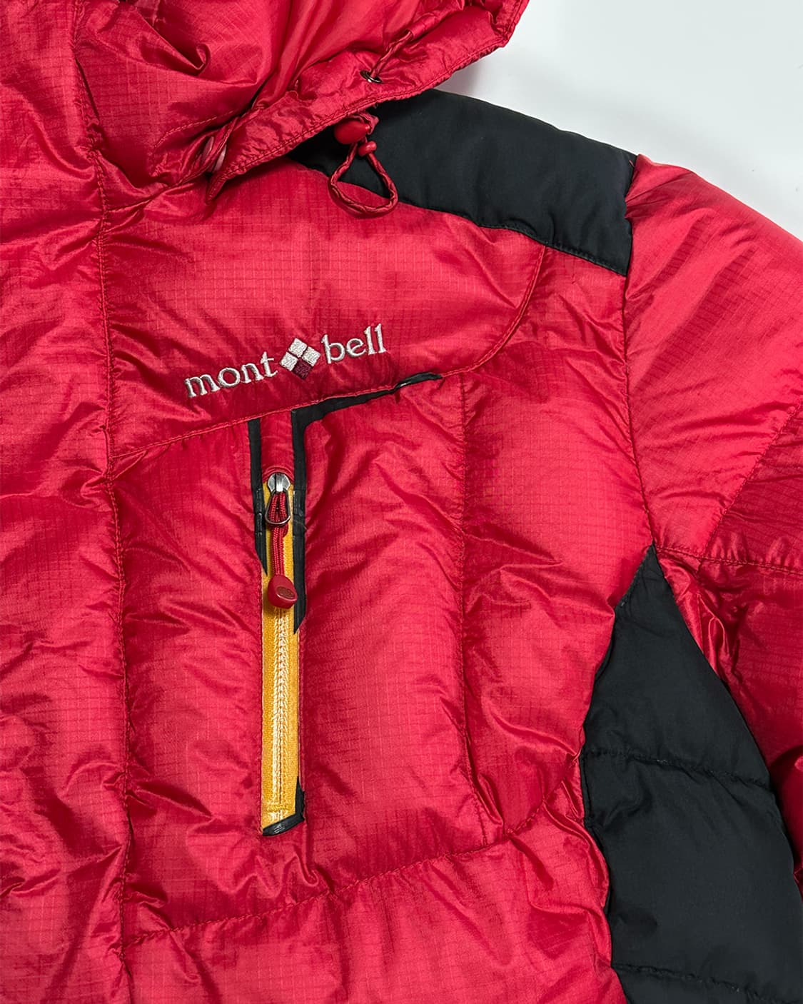 몽벨 구스다운 레드 상품이미지4