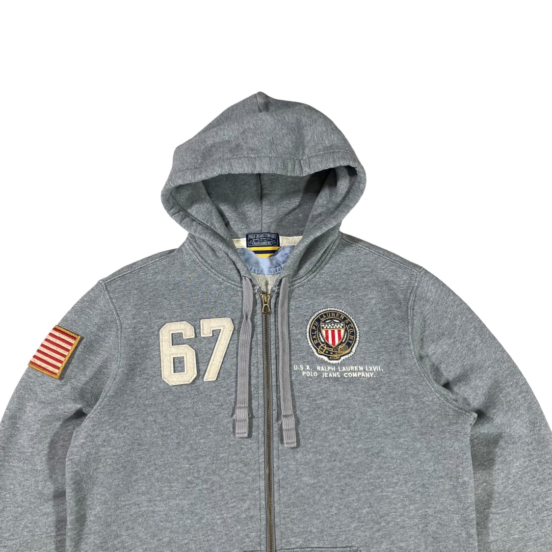 폴로 랄프로렌 성조기 후드집업 상품이미지4