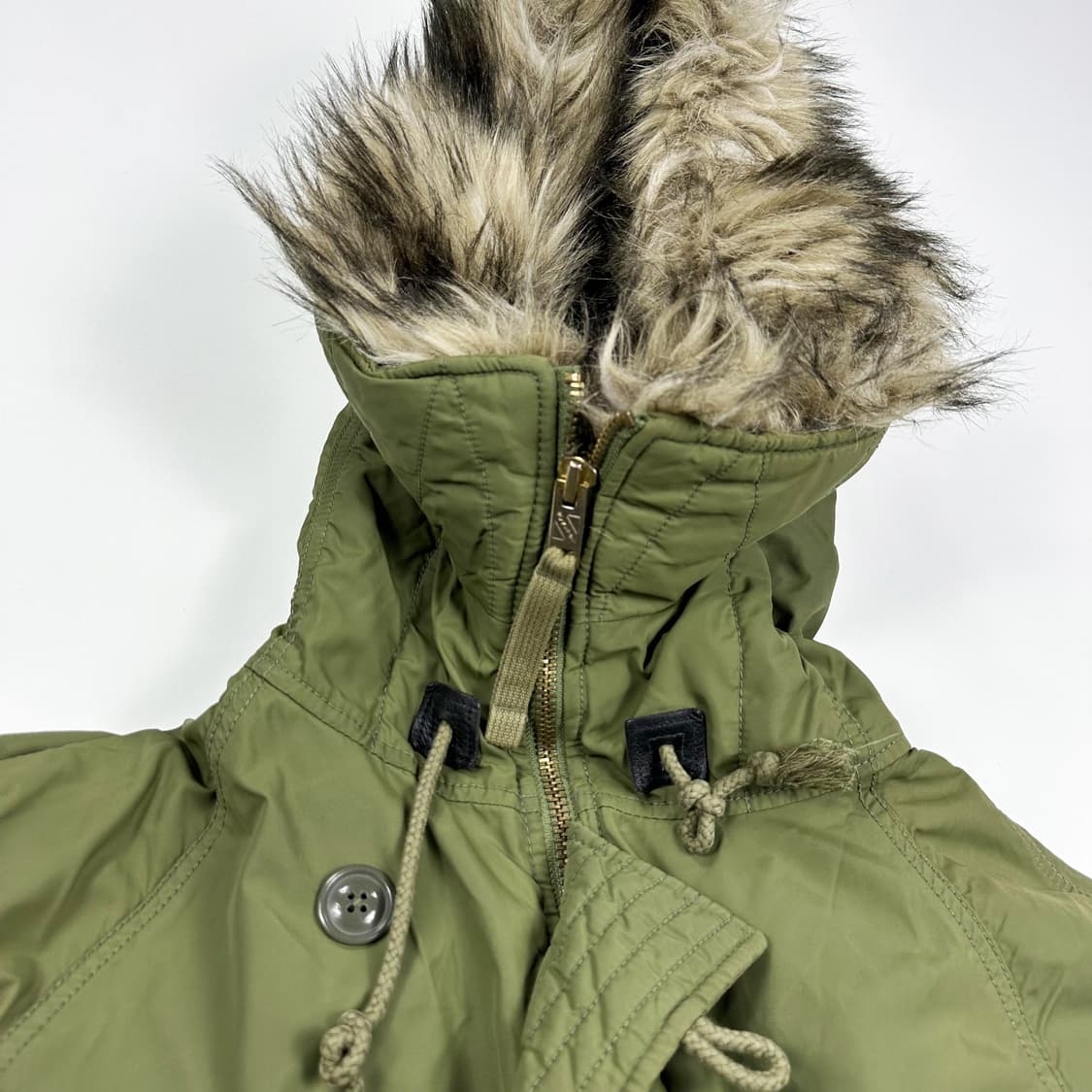 폴로 데님앤서플라이 성조기 n3b 야상 파카 M 상품이미지4