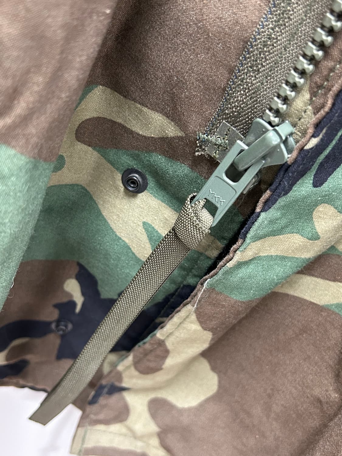 90s US Army M65 우드랜드 카모 필드 자켓 상품이미지4