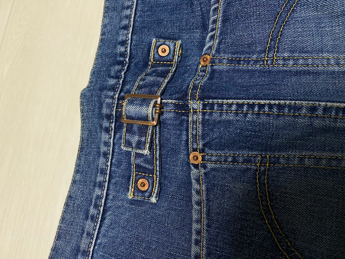 리바이스 621 데님 스커트 치마 상품이미지3