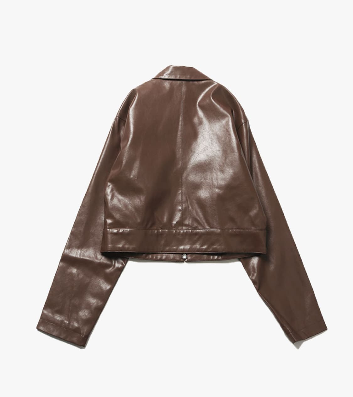 WHO’S WHO GALLERY - CROP LEATHER JACKET 상품이미지9