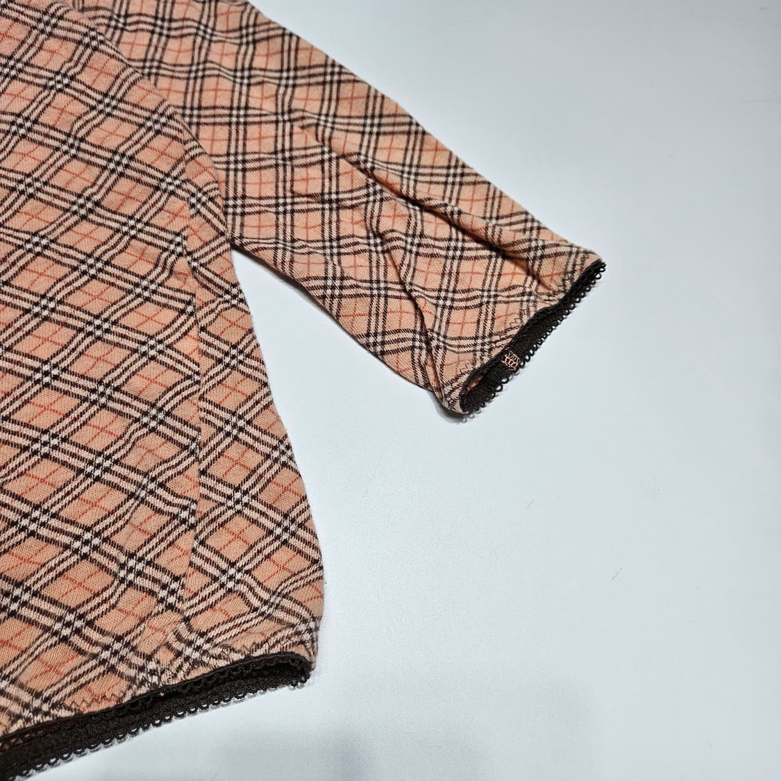 버버리 노바체크 티셔츠[S~M] 상품이미지2