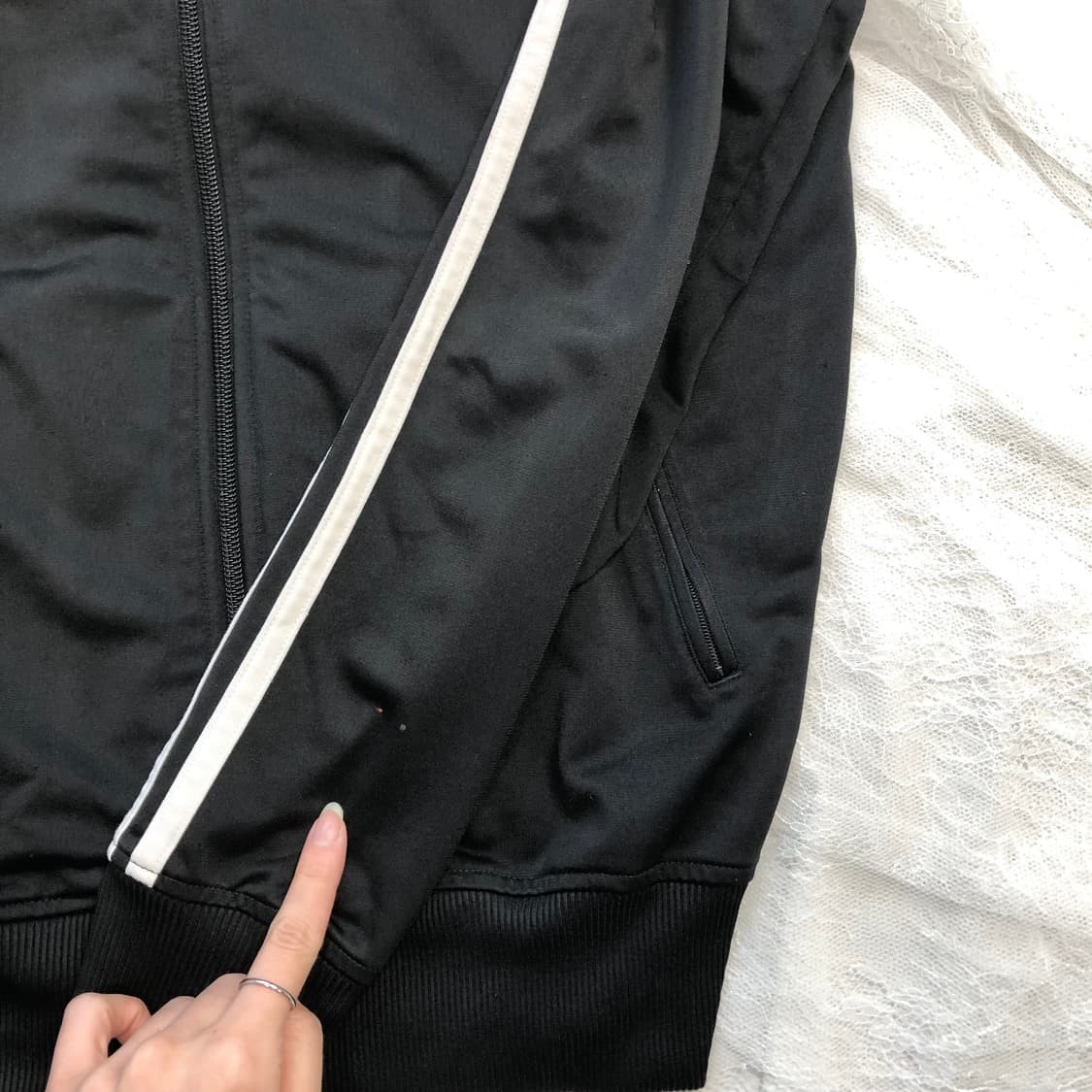 아디다스 블랙 구파이어버드 져지 상품이미지5