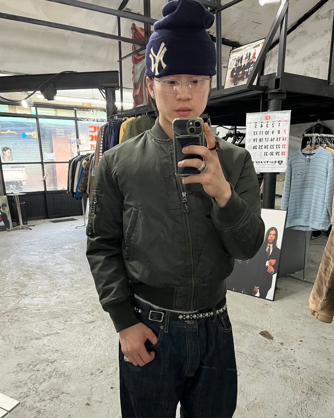 GU ma-1 bomber jacket 상품이미지3