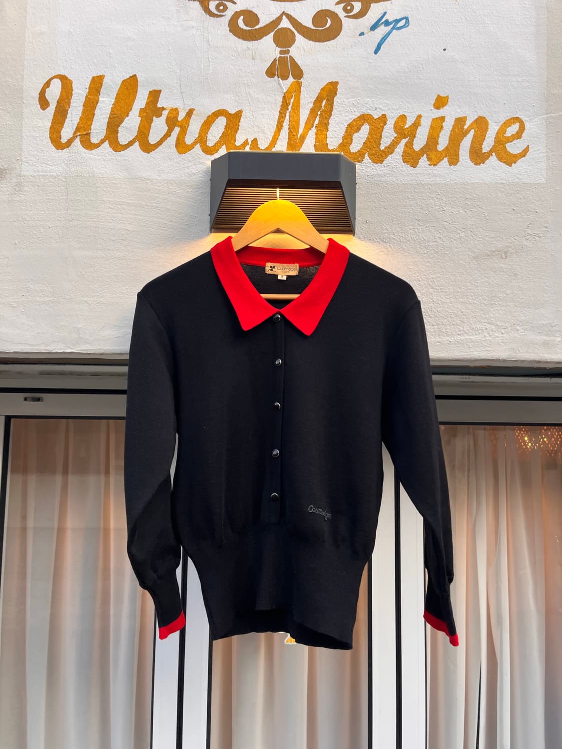 쿠레쥬 울 카라 니트 (일본제) 상품이미지1