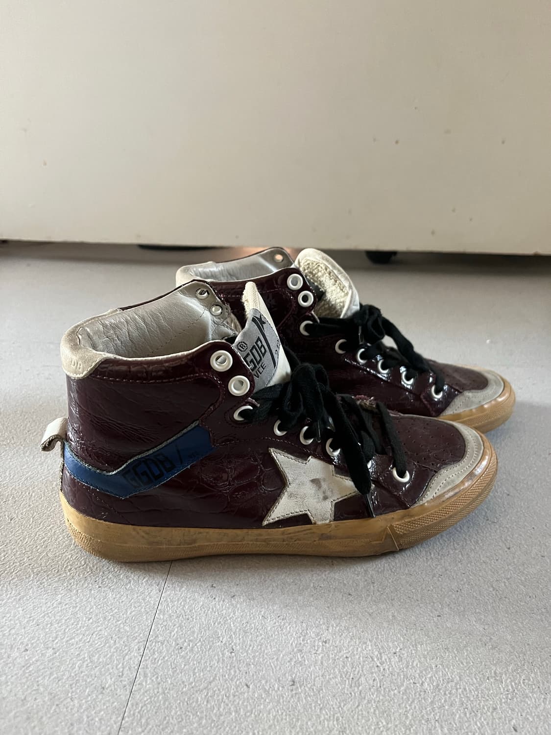 Goldengoose 골든구스 프린시 하이탑 스니커즈 36 상품이미지4