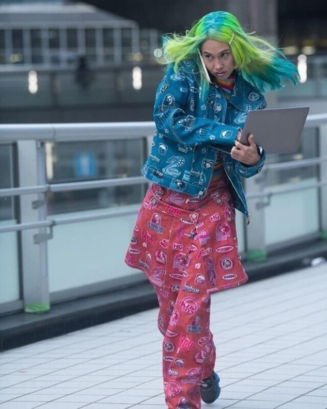 Kiko Kostadinov 콜라보 스커트 레이어드 팬츠 상품이미지3