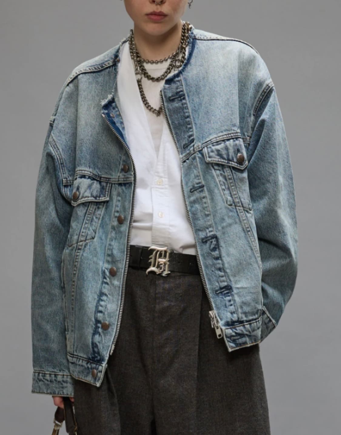 R13 데님 자켓 새상품 상품이미지4