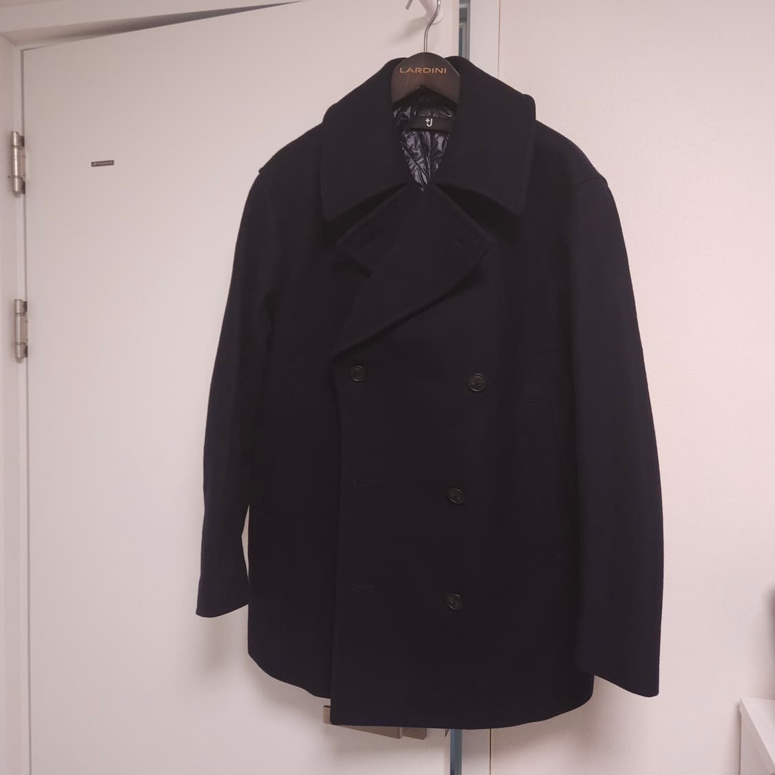 [L] 유니클로 +j 피코트 네이비 상품이미지1