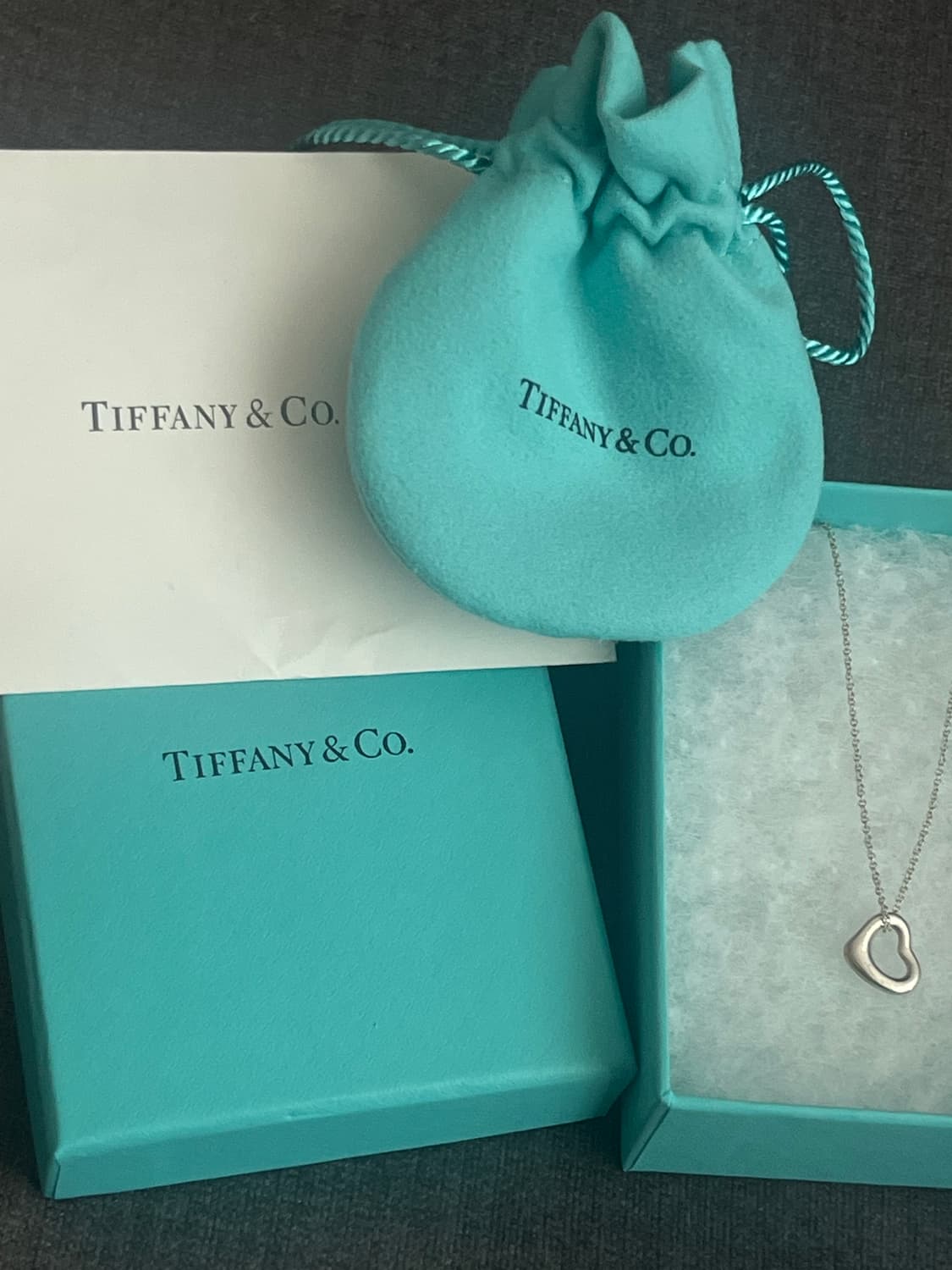 티파니 앤코 엘사퍼레티 오픈하트 11mm 목걸이 상품이미지3